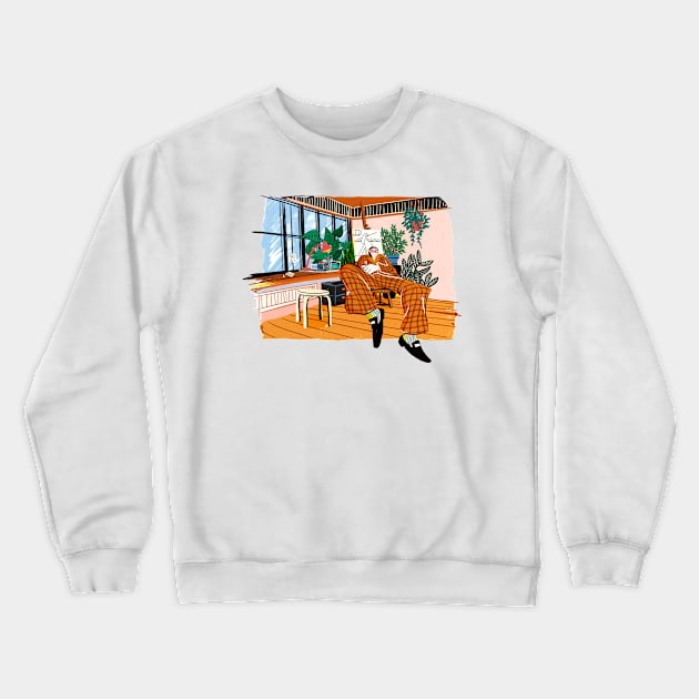 Studio Crewneck Sweatshirt by visbii